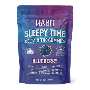 Delta 8 CBN Gummies – Sleepy Time Blueberry