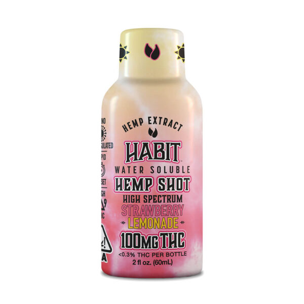 Delta 9 High Spectrum Hemp Shot – Strawberry Lemonade